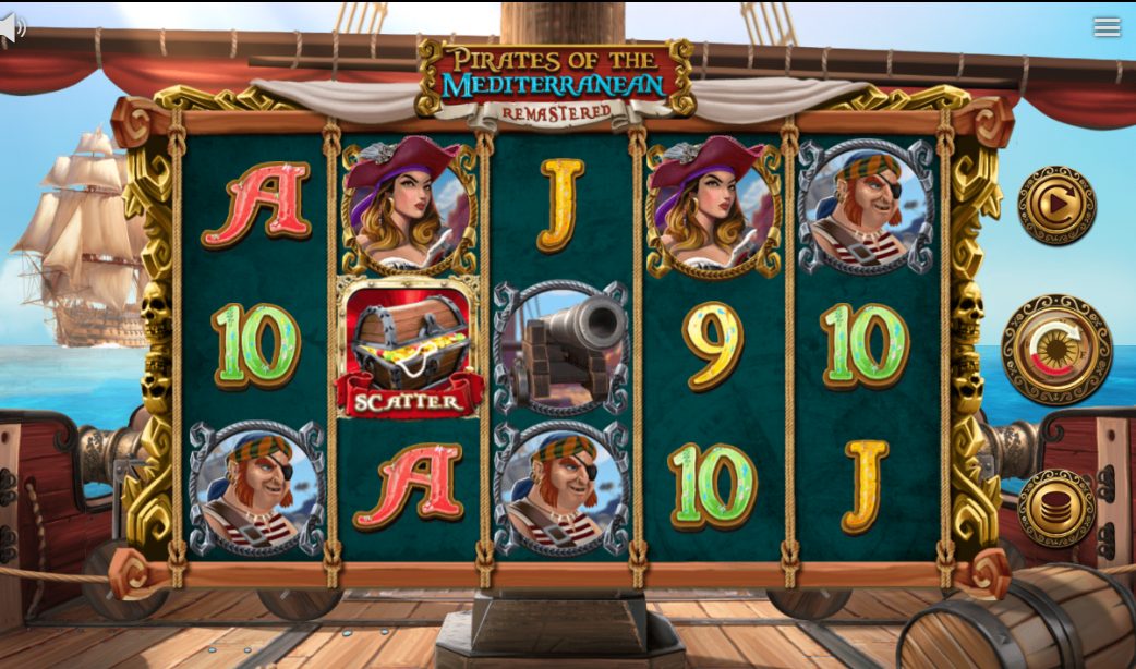Pirates of the Mediterranean Remastered: The Best Online Casino Slot Game